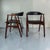 Vintage Danish Dining Chairs by Thomas Harlev, 1960s, Set of 4 For Sale - Image 3 of 10