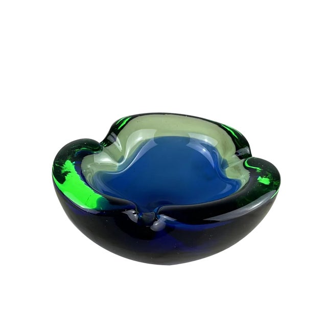 Submersed Murano Glass Ashtray or Catchall, Italy, 1960s For Sale