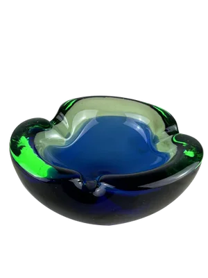 Submersed Murano Glass Ashtray or Catchall, Italy, 1960s