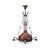 Metal Wrought Iron Chandelier, 1890s For Sale - Image 7 of 7
