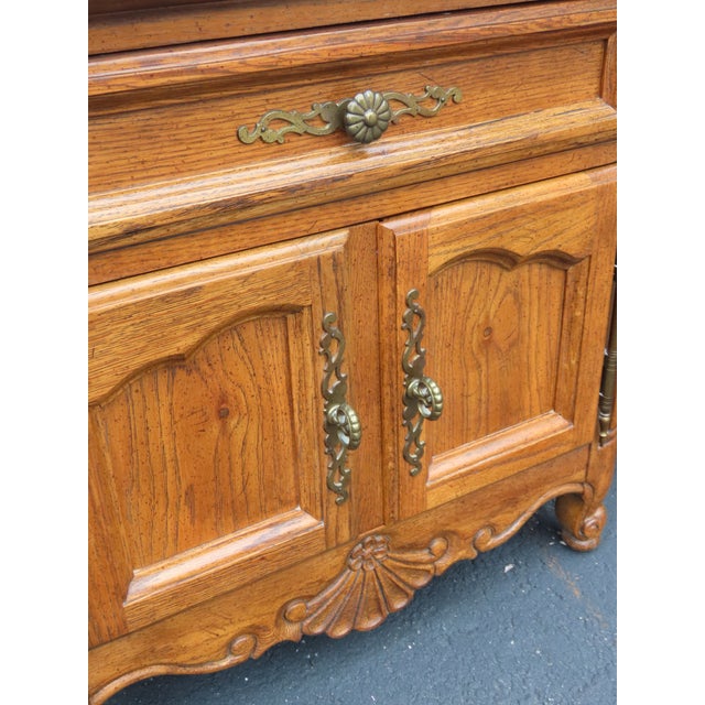 Ethan Allen French Large Nightstands Bedside End Tables a Pair 6648 For Sale - Image 11 of 15