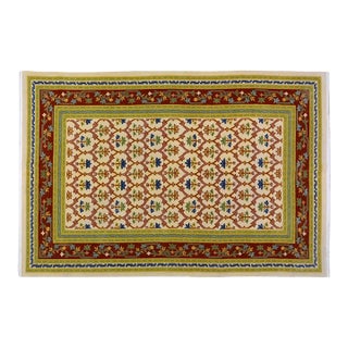 Vintage Chinese Art Deco Hand Knotted Wool Rug,06'08'' X 10'00'' For Sale