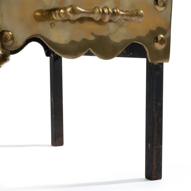 Late 19th Century English Brass Footman For Sale - Image 10 of 11