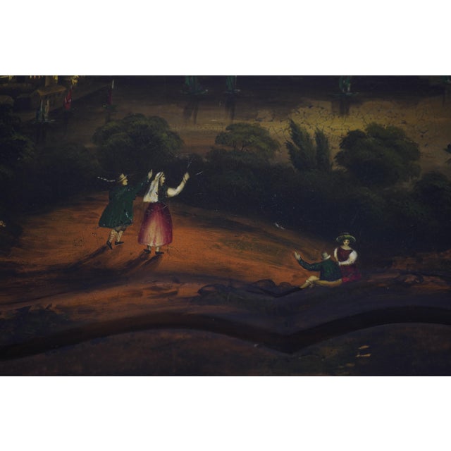 Maitland Smith Painted Chinoiserie Tray Coffee Table For Sale - Image 14 of 16