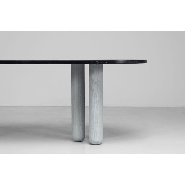 Postmodern Dining Table by Giulio Lazzotti for Mageia, Italy, 1980s For Sale - Image 6 of 18