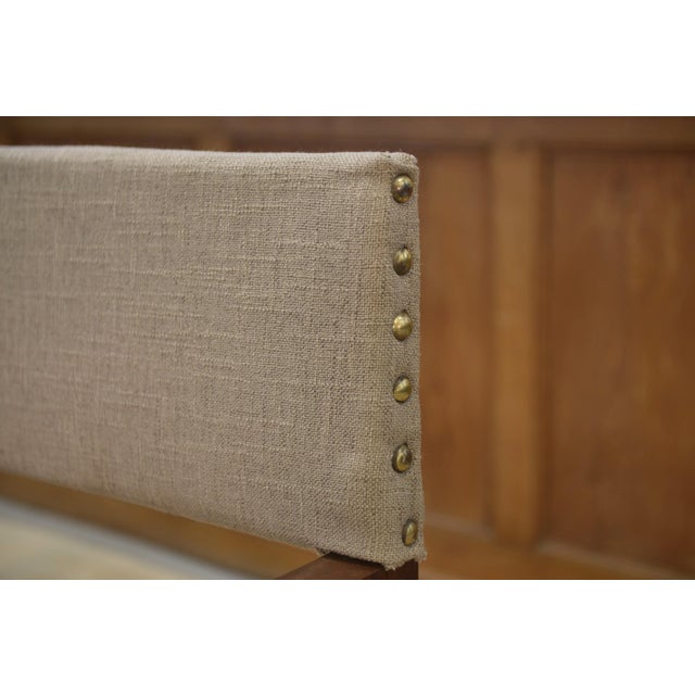 Upholstered Oak Armchairs, 1950s, Set of 2 For Sale - Image 6 of 12