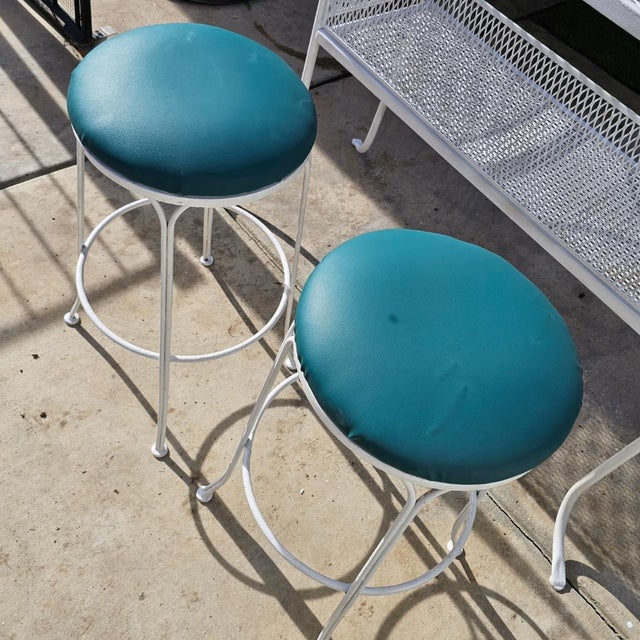 1970s Mid Century Patio Bar Set For Sale - Image 10 of 17