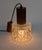 Dimensions: ø14 x d25 total height: 50 cm standard e27 metal socket small teak and molded glass lantern. the buyer can...