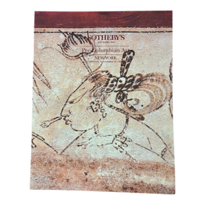 Sotheby's Pre-Columbian Art Sales Catalog, New York, November 23rd, 1992
