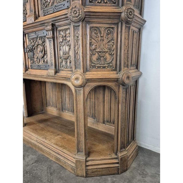 Renaissance-Style Credenza with Mascarons For Sale - Image 11 of 16
