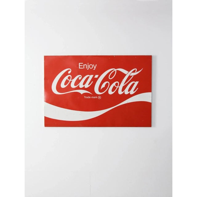 Vintage Coca-Cola Sign For Sale - Image 13 of 13