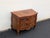 Wood Vintage Henredon Louis XV Carved Walnut 2-Drawer Bombay Commode Chest For Sale - Image 7 of 11
