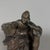Antique Early 20th Century Dante Alighieri Sculpture in Metal For Sale - Image 6 of 11