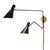 Black Regina Andrew Spyder Steel Sconce, Blackened Brass & Natural Brass For Sale - Image 8 of 8