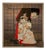 1920s Vintage Japanese Two Panel Kimono Screen For Sale