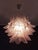 Italian Murano Six-Tier Felci Glass Chandelier with 36 Pink Glasses For Sale - Image 18 of 18
