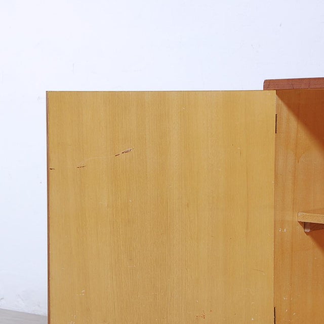 Vintage Wood Cabinet, 1960s For Sale - Image 4 of 17