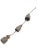 Vintage wind chime featuring a set of suspended Buddhist meditation bells. The wind chime is good condition consistent...