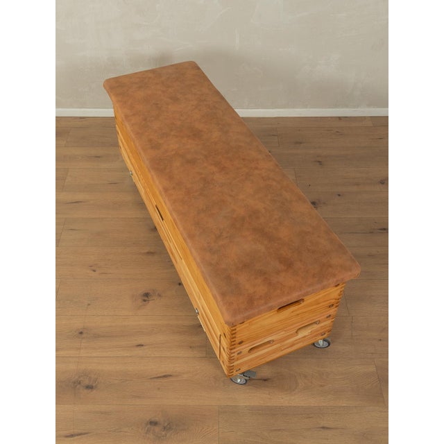 1960s Mid-Century Modern Wooden Chest, 1960s For Sale - Image 5 of 10