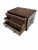 Chinoiserie Vintage Chinoiserie Handmade Three Drawer Tabletop Box For Sale - Image 3 of 4