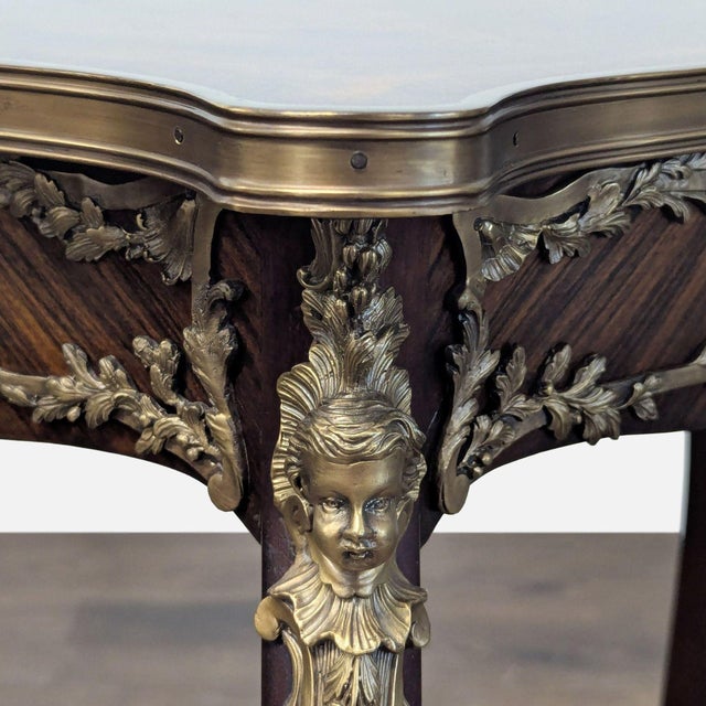 2010s Theodore Alexander Caryatids Accent Table For Sale - Image 5 of 7