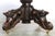Stunning 19th century French antique hunting table / beast table in black forest style, large oval model. Amazing full...