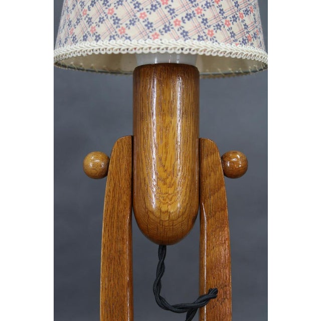 Mid-Century Adjustable Wooden Table Lamps, Former Czechoslovakia, 1970s, Set of 2 For Sale - Image 13 of 16