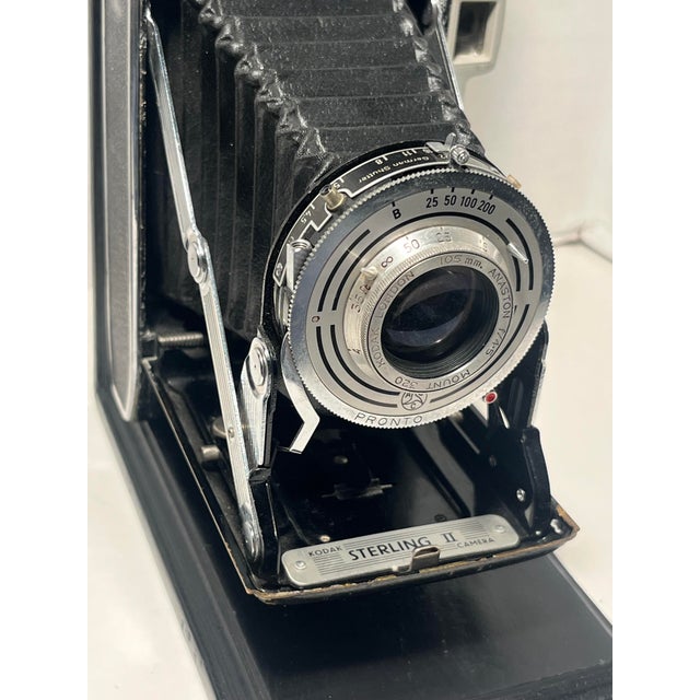 Pair of Original 1950s Mid-Century Vintage Kodak Sterling II Camera Bookends For Sale - Image 4 of 9