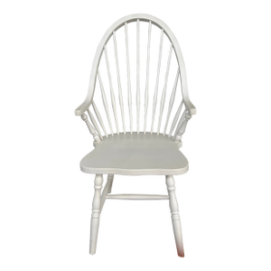 Vintage Farmhouse Spindle Windsor Back Arm Chair