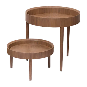 Tall Girl and Low Boy Side Tables by Chiara Mennini for Midsummer-Milano, Set of 2