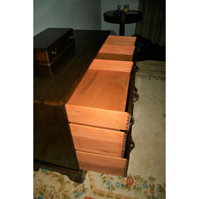 Davis Cabinet Company Vintage 1941 Walnut Single Dresser ...