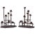 Paul Evans Attributed Welded Steel Brutalist Candlesticks For Sale - Image 12 of 12