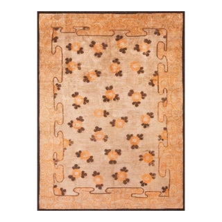 19th Century N. Chinese Mongolian Carpet For Sale