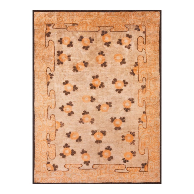 19th Century N. Chinese Mongolian Carpet For Sale