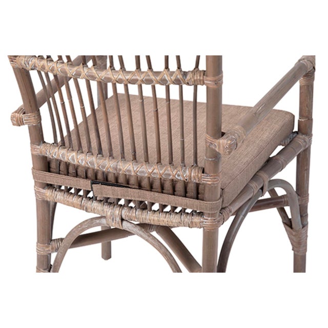Bamboo & Rattan Dining Chair Chairish