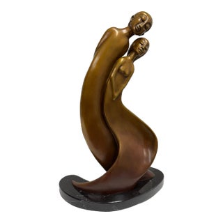 Don Panec Lovers Attachment Sculpture, Signed + Numbered Edition 3 of 50 For Sale