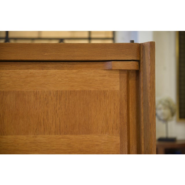 1950s Secretary Cabinet by Guillerme and Chambron for Your Home, 1950s For Sale - Image 5 of 9