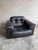 Black DS-101 Lounge Chair in Black Leather from de Sede, 1960s For Sale - Image 8 of 8
