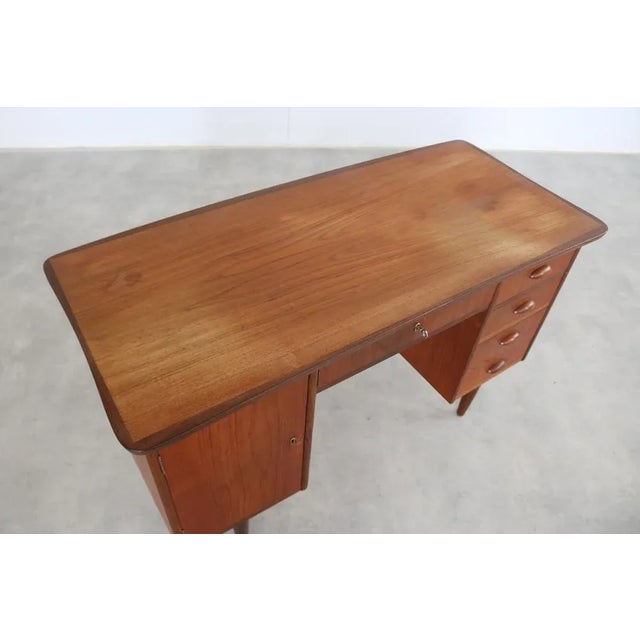 Vintage Danish Teak Desk, 1960s For Sale - Image 4 of 11