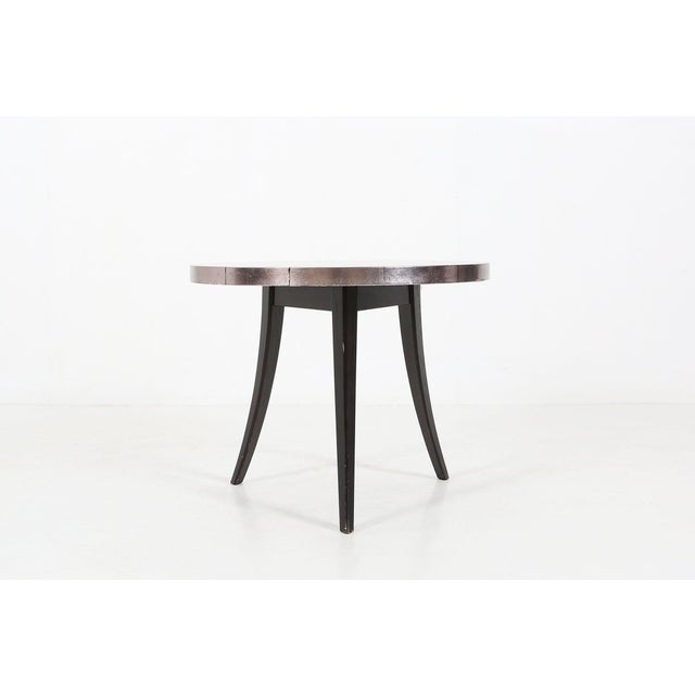 Vintage Space Age French Tripot Coffee Table, 1980s For Sale - Image 4 of 11