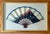 1960s Hand Painted Japanese Fan in Shadow Frame For Sale - Image 11 of 11