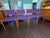 Mid-Century Modern Set of 6 Vintage Danish Modern Teak Dining Chairs (Attributed 4 Niels Møller, 2 Kai Kristiansen) For Sale - Image 3 of 18