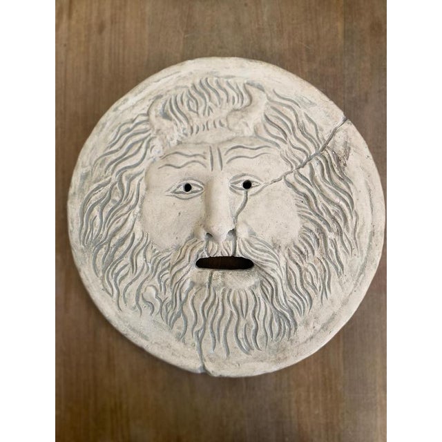Vintage Mouth of Truth Wall Sculpture by Domenico Persiani, Rome For Sale - Image 4 of 13