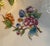 Ceramic 1980s Herend Leaf Form Dish With Hand-Painted Floral Decoration For Sale - Image 7 of 9
