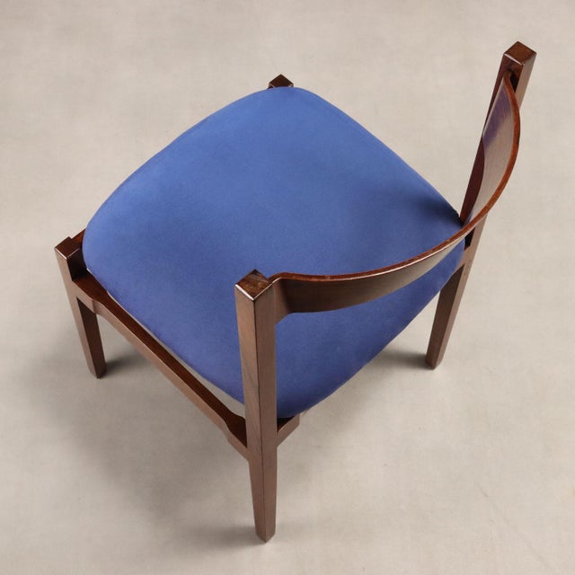 Four 101 Chairs by Gianfranco Frattini for Cassina, Set of 4 For Sale - Image 5 of 11