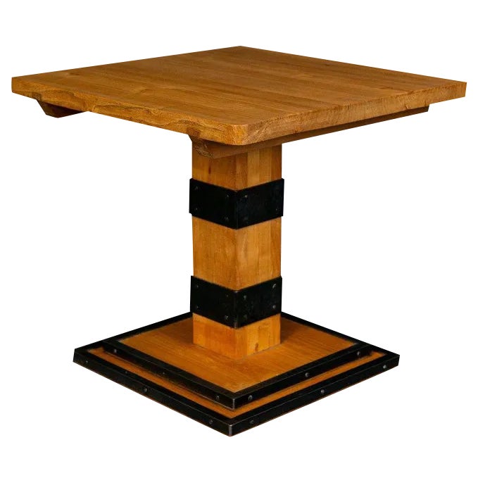 Vintage Brown Dining Table | Chairish