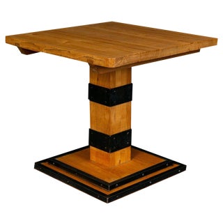 Vintage Brown Dining Table For Sale