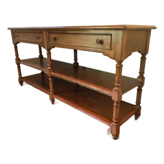 Pierre Deux French Country Style Console Table For Sale