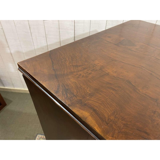 English Walnut Sideboard, 1930s For Sale - Image 11 of 18