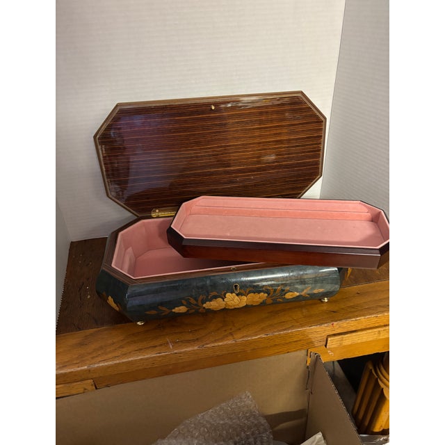 1970s Vintage Italian Music Box For Sale - Image 5 of 8